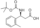 Boc-2-甲基-D-beta-苯丙氨酸 结构式