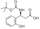 BOC-(S)-3-氨基-3-(2苯酚基)-丙酸 结构式