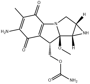 丝裂霉素 C 结构式