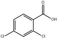 2,4-二氯苯甲酸 结构式