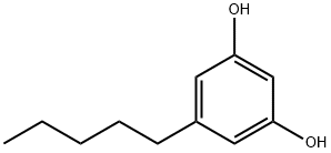 3,5-二羟基戊苯 结构式
