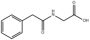 苯乙酰甘氨酸 结构式