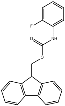 Carbamicacid,(2-fluorophenyl)-,9H-fluoren-9-ylmethylester 结构式