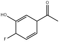 Ethanone, 1-(4-fluoro-3-hydroxy-2,5-cyclohexadien-1-yl)- (9CI) 结构式