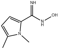 1H-Pyrrole-2-carboximidamide,N-hydroxy-1,5-dimethyl- 结构式