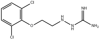 胍氯酚 结构式