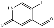 5-氟-2-羟基吡啶-4-甲醛 结构式