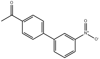 3-Nitro-4'-acetylbiphenyl 结构式