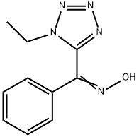 Methanone, (1-ethyl-1H-tetrazol-5-yl)phenyl-, oxime (9CI) 结构式