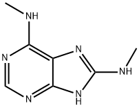 1H-Purine-6,8-diamine,  N,N-dimethyl-  (9CI) 结构式