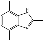 1H-Benzimidazole,2,4,7-trimethyl-(9CI) 结构式