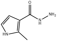 1H-Pyrrole-3-carboxylicacid,2-methyl-,hydrazide(9CI) 结构式