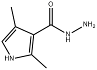 1H-Pyrrole-3-carboxylicacid,2,4-dimethyl-,hydrazide(9CI) 结构式