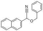 2-(2-Naphthyl)-2-(phenylmethoxy)-ethanenitrile