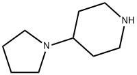 4-吡咯烷-1-基-哌啶 结构式