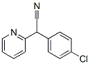 2-(4-氯苯基)-2-(吡啶-2-基)乙腈 结构式