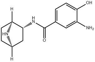 Benzamide, 3-amino-N-(1S,2R,4R)-7-azabicyclo[2.2.1]hept-2-yl-4-hydroxy- 结构式