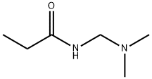 Propanamide, N-[(dimethylamino)methyl]- (9CI) 结构式