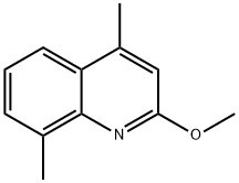 Quinoline, 2-methoxy-4,8-dimethyl- (9CI) 结构式