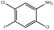2,5-Dichloro-4-iodoaniline 结构式
