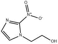 2-(2-硝基-1H-咪唑-1-基)乙醇 结构式