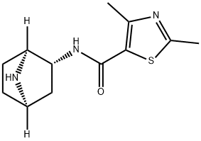 5-Thiazolecarboxamide,N-(1S,2R,4R)-7-azabicyclo[2.2.1]hept-2-yl-2,4- 结构式