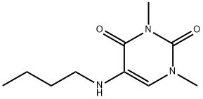 2,4(1H,3H)-Pyrimidinedione, 5-(butylamino)-1,3-dimethyl- (9CI) 结构式