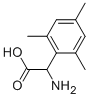 2-氨基-2-(2,4,6-三甲基苯基)乙酸 结构式