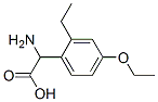 Benzeneacetic acid, alpha-amino-4-ethoxy-2-ethyl- (9CI) 结构式