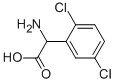 2,5-二氯苯甘氨酸 结构式