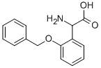 2-苄氧基苯甘氨酸 结构式