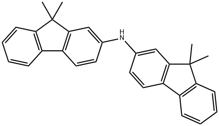 双(9,9-二甲基芴)胺 结构式