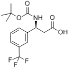 Boc-(s)-3-amino-3-(3-trifluoromethyl-phenyl)-propionic acid