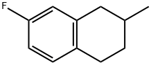 Naphthalene, 7-fluoro-1,2,3,4-tetrahydro-2-methyl- (9CI) 结构式