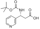 (R)-3-((tert-Butoxycarbonyl)amino)-3-(pyridin-3-yl)propanoicacid