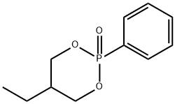 1,3,2-Dioxaphosphorinane,5-ethyl-2-phenyl-,2-oxide(9CI) 结构式