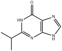6H-Purin-6-one,  1,7-dihydro-2-(1-methylethyl)-  (9CI) 结构式