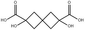 Spiro[3.3]heptane-2,6-dicarboxylic acid, 2,6-dihydroxy- (9CI) 结构式