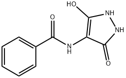Benzamide, N-(2,3-dihydro-5-hydroxy-3-oxo-1H-pyrazol-4-yl)- (9CI) 结构式