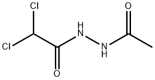 Acetic  acid,  dichloro-,  2-acetylhydrazide  (9CI) 结构式
