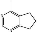 5H-Cyclopentapyrimidine, 6,7-dihydro-4-methyl- (9CI) 结构式