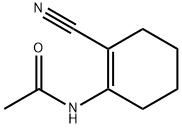 N-(2-Cyano-cyclohex-1-enyl)-acetaMide 结构式