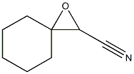 1-Oxaspiro[2.5]octane-2-carbonitrile,  (-)- 结构式