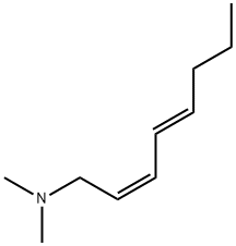 2,4-Octadien-1-amine,N,N-dimethyl-,(2Z,4E)-(9CI) 结构式