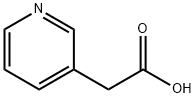 3-吡啶乙酸 结构式