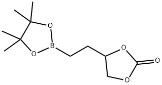 2-(1,3-二氧合-2-酮-4-基)-1-乙基硼酸频哪醇酯 结构式