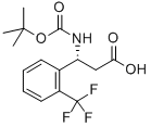 (R)-3-((tert-Butoxycarbonyl)amino)-3-(2-(trifluoromethyl)phenyl)propanoicacid