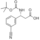 (R)-3-((tert-Butoxycarbonyl)amino)-3-(3-cyanophenyl)propanoicacid