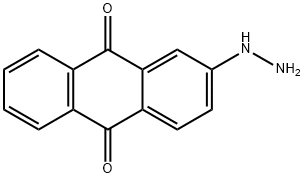 ANTHRAQUINON-2-YL-HYDRAZINE 结构式