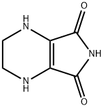 1H-Pyrrolo[3,4-b]pyrazine-5,7(2H,6H)-dione,  3,4-dihydro- 结构式